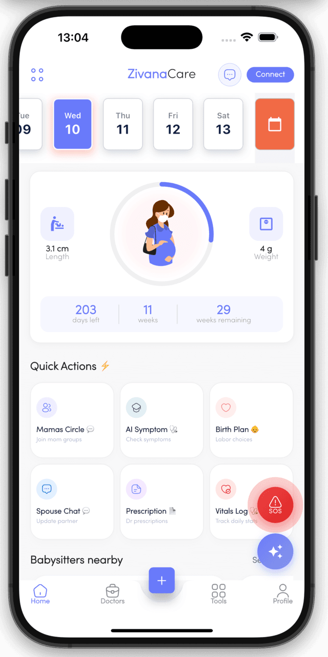 Expecting Mum Dashboard